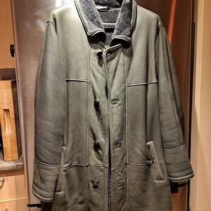 Guy Laroche Dark Gray Military Coat